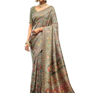 Womens Kanjivaram Banarasi Silk Saree Kanchipuram Patola saree